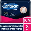 Cotidian Pants Nocturno P/M 8 Unidades