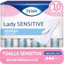 Tena Lady Sensitive Normal Sin Alas 10 Unidades