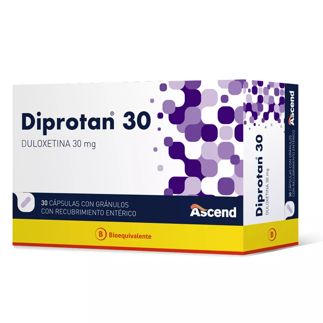 Diprotan 30 mg x 30 Cápsulas - Duloxetina