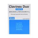 Clavinex Duo forte suspensión oral 800 57 mg / 5 ml x 35 ml con solvente