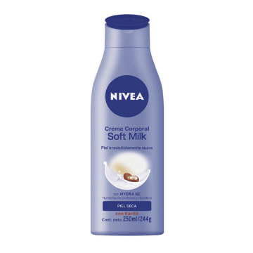 Nivea Soft Milk Crema Corporal Piel Seca 250 ml