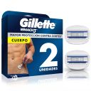 Gillette Mach3 Cuerpo Repuesto 2 Unidades