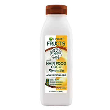 Garnier Fructis Hair Food Coco Reparación Acondicionador 300 ml