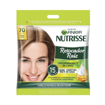 Garnier Nutrisse Retocador Raíz Tono 70 Rubio 20 g + 20 ml