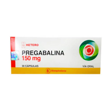 Pregabalina 150 mg x 30 Cápsulas - Bioquímica