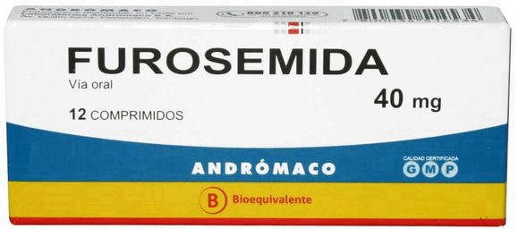 Furosemida 40 mg x 12 Comprimidos - Andrómaco