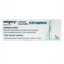 WEGOVY (SEMAGLUTIDA) 0,25 mg/dosis