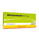 HIDROCLOROTIAZIDA x20 COMPRIMIDOS DE 50 MG