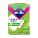 NOSOTRAS PROTECTORES DIARIOS 40 UN.