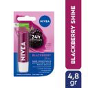 Nivea Blackberry Shine Protector Labial 4.8 g - Hidratación 24h