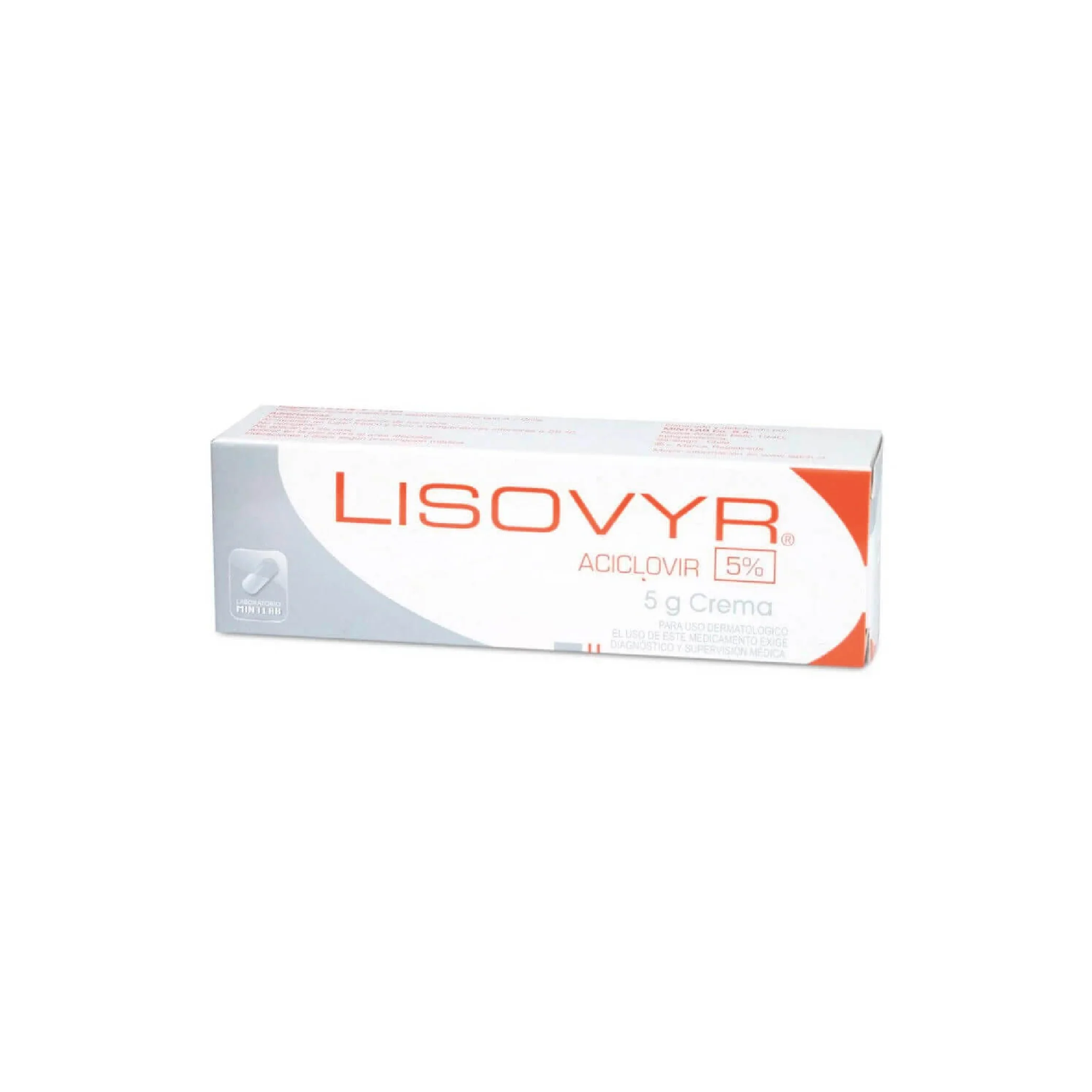 Lisovyr Aciclovir 5% Crema Tópica 5 g