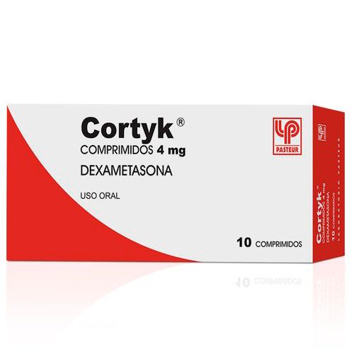 Cortyk 40 mg x 10 Comprimidos - Dexametasona