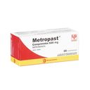 METROPAST x20 COMPRIMIDOS DE 500 MG