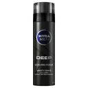 NIVEA MEN DEEP BLACK CARBON SMOOTH SHAVE ESPUMA DE AFEITAR 200 ML