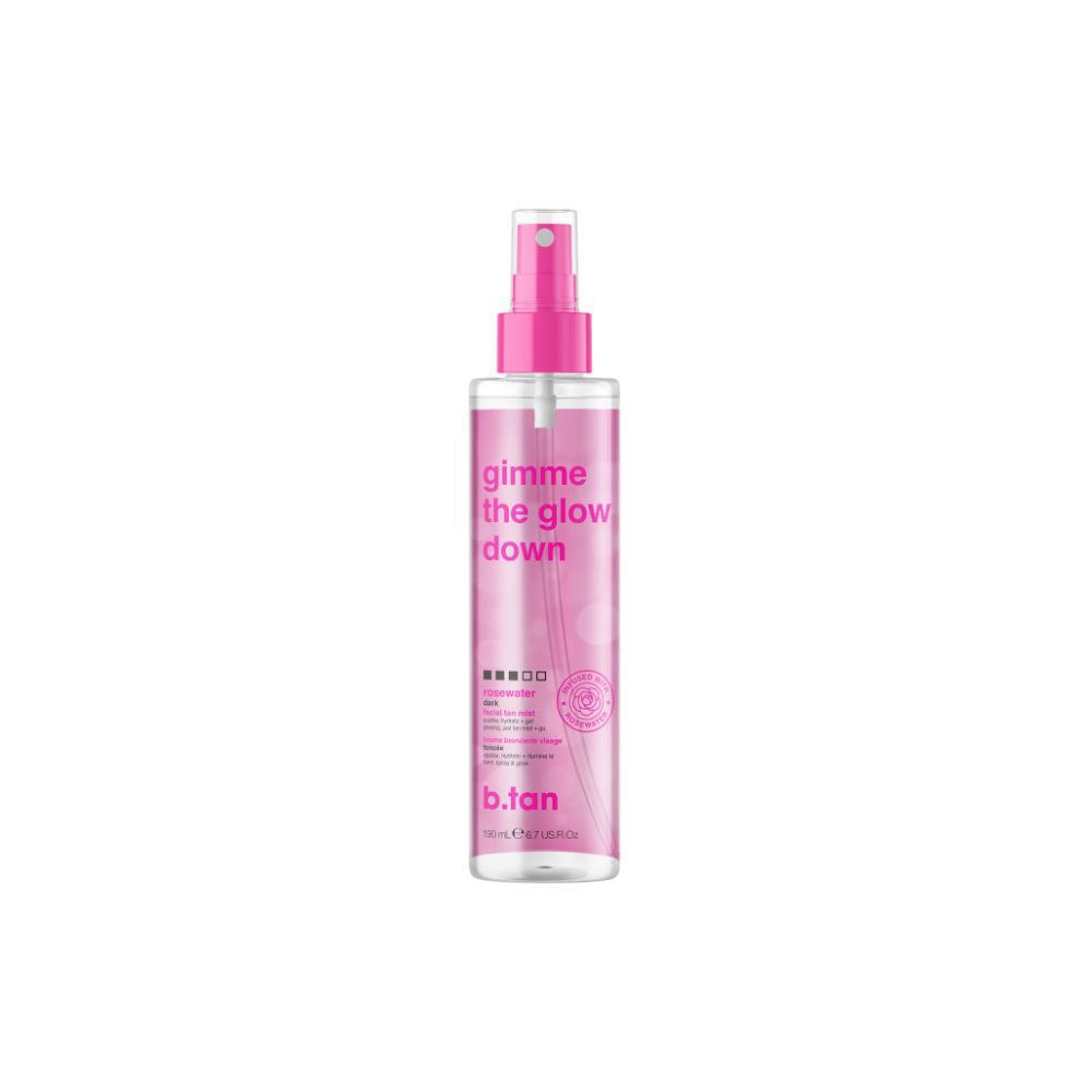 b.tan Gimme The Glow Down Facial Tan Mist Dark 190 ml