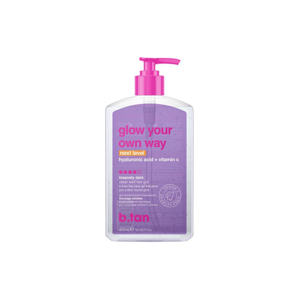 b.tan Glow Your Own Way Next Level Self Tan Gel 473 ml