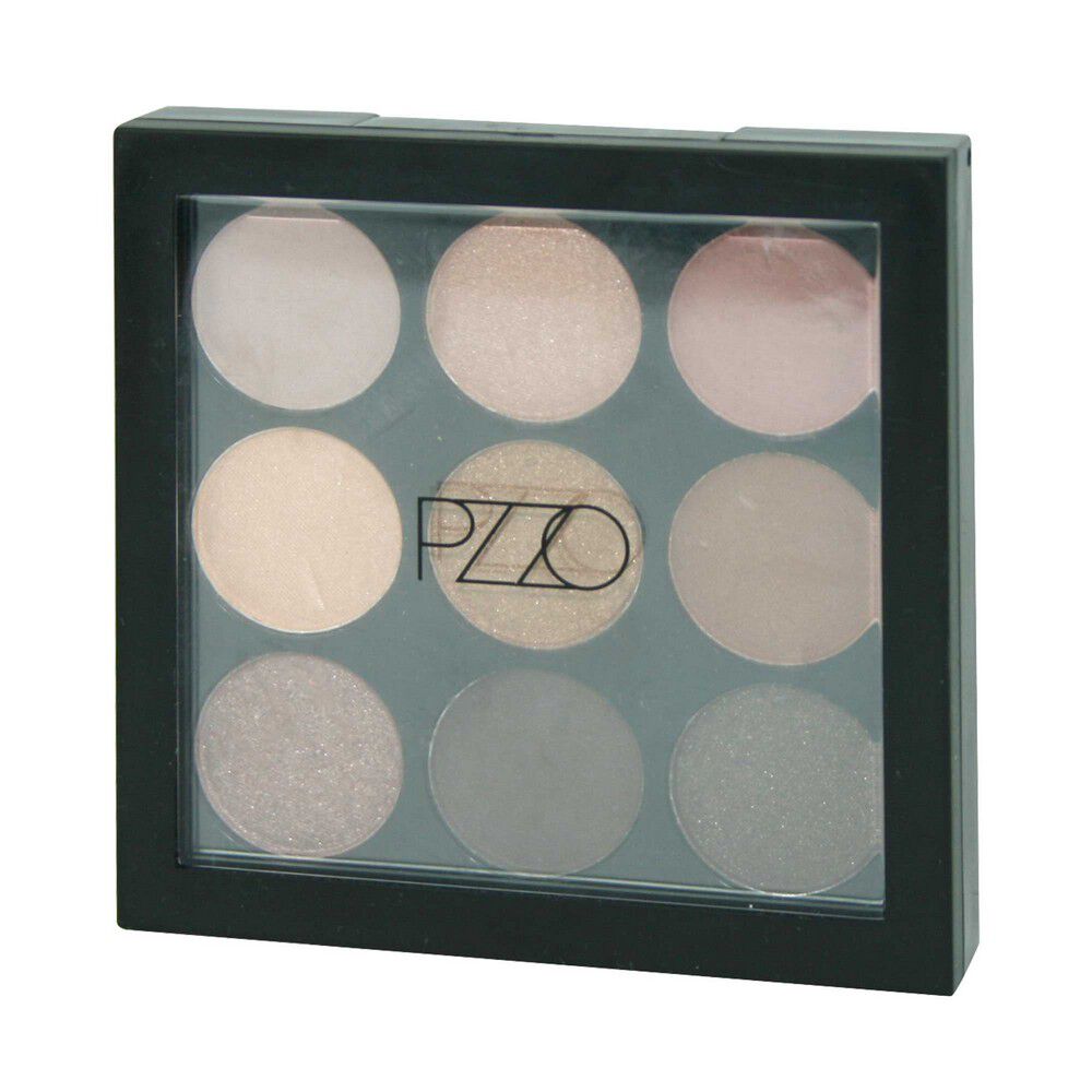 Petrizzio Set X9 Sombra Ojos Brown 9 Colores 5 g