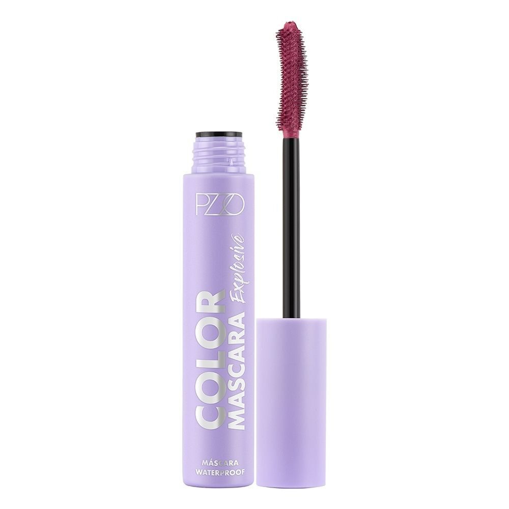 PZD Color Mascara Explosive WP Burgundy 9 ml