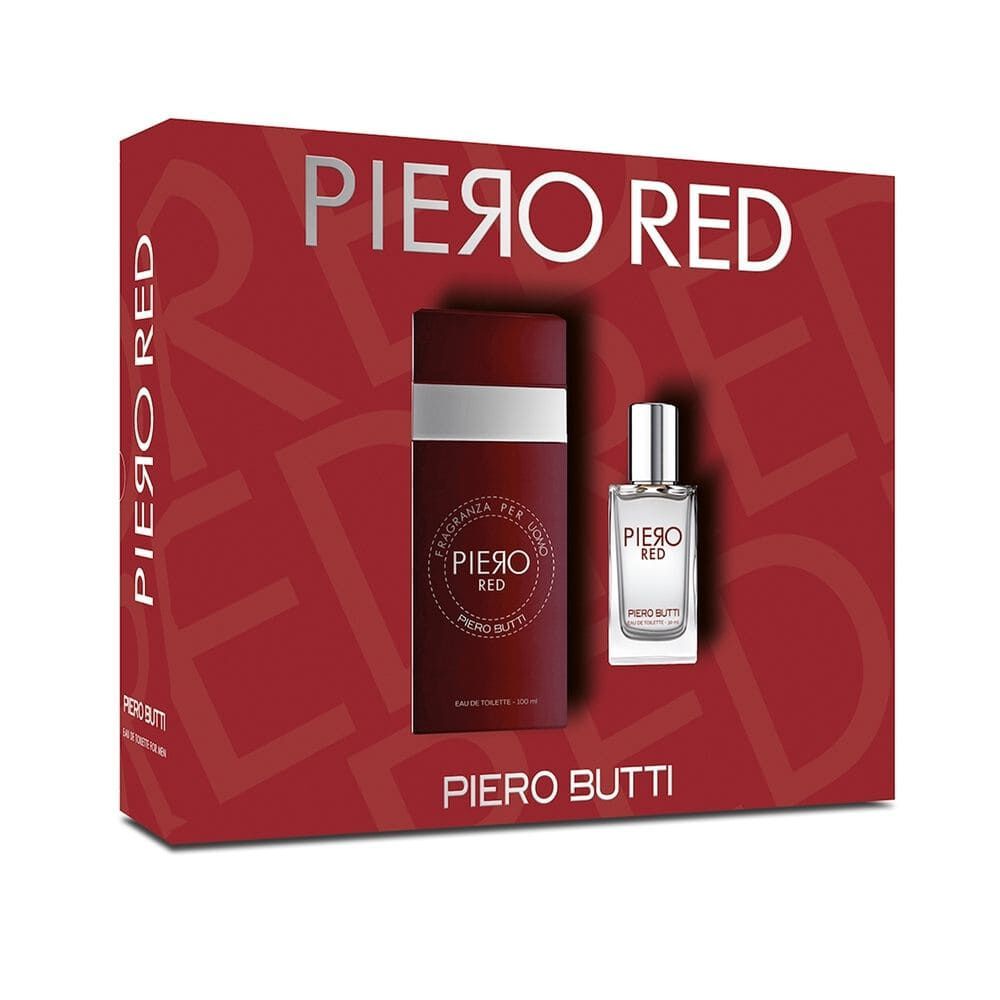 Piero Butti Piero Red Eau de Toilette Set 100 ml + 30 ml