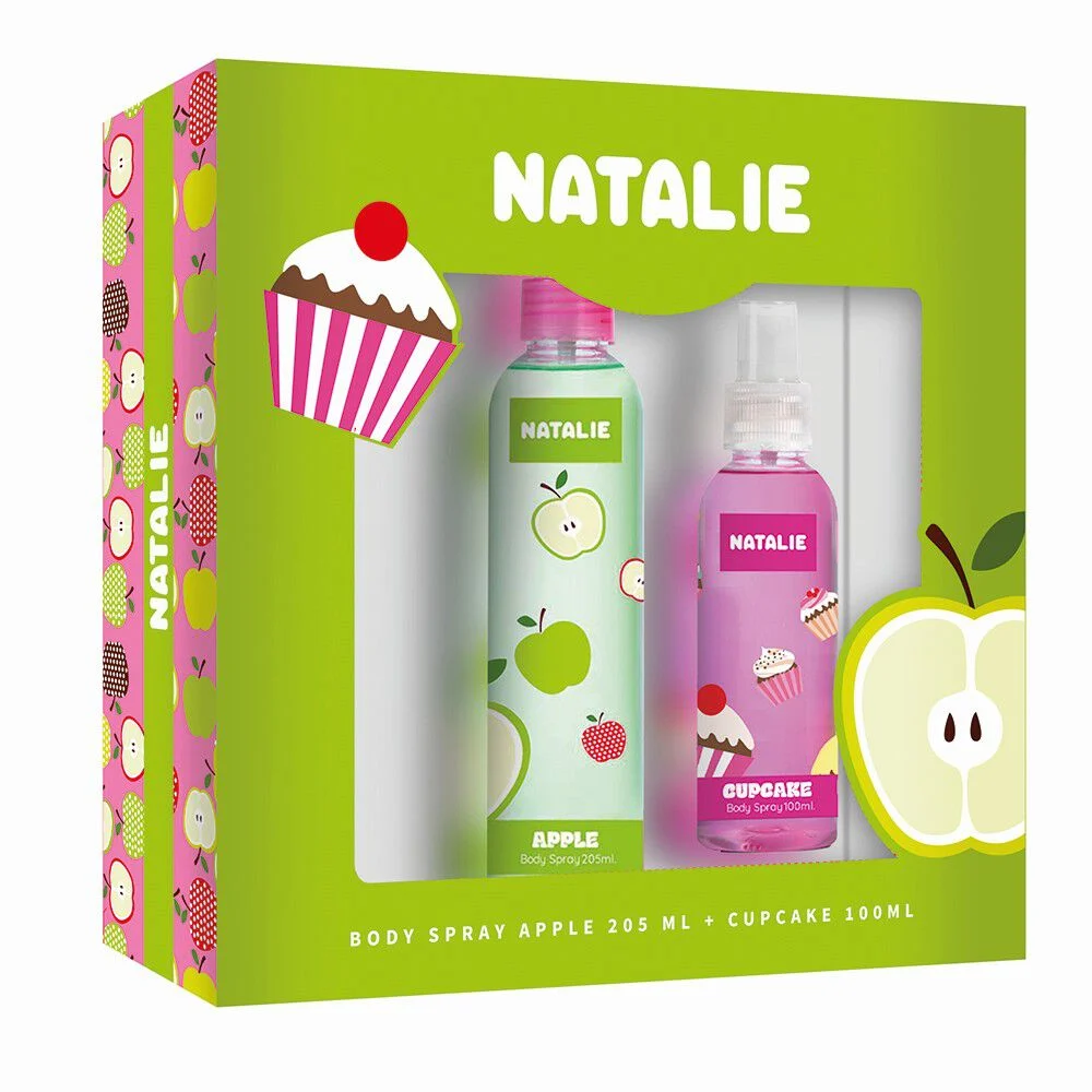 Natalie Botanicals Apple Eau de Toilette 205 ml + Cup Cake 100 ml