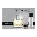 Piero Butti Titanio Set EDT + After Shave + Desodorante 100 ml c/u