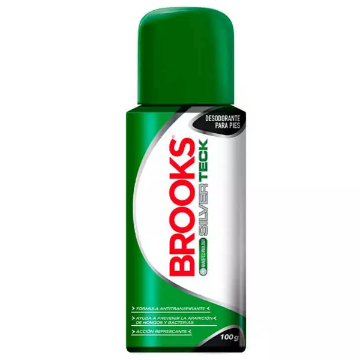 Brooks Silver Teck Desodorante Spray Para Pies 100 g