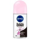 Nivea mujer desodorante roll on invisible black & white clear x 50 ml