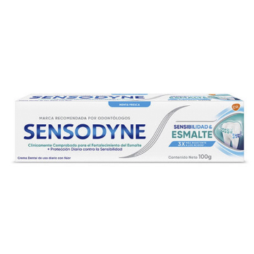 Sensodyne Sensitivity & Enamel White Pasta Dental 100 g