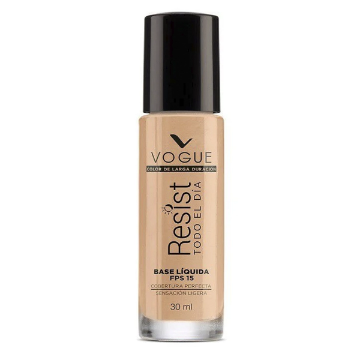 Vogue Resist Base Líquida FPS 15 Color Avellana 30 ml