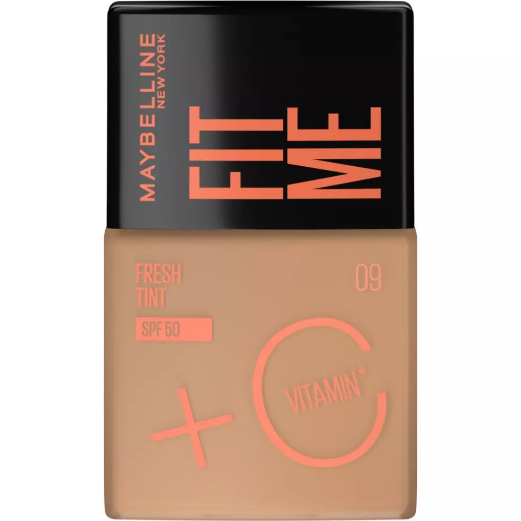 Base de Maquillaje Maybelline Fit Me Fresh Tint SPF50 Tono 09