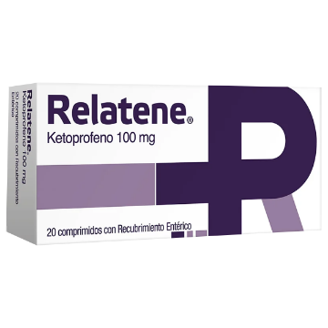 Relatene 100 mg x 20 Comprimidos - Ketoprofeno