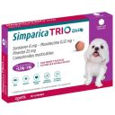 VET SIMPARICA TRIO X 1 COMP. (2.6 - 5 kg)
