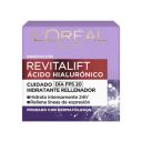 LOREAL REVITALIFT AC.HIALURONICO FPS20 HIDRATANTE RELLENADO 24H CREMA DIA 50ML