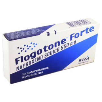 Flogotone Forte 550 mg x 10 Comprimidos - Naproxeno Sódico