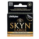 Lifestyles preservativos skyn large x 3 unidades