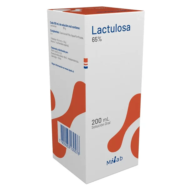 Lactulosa 66.7% x 200 ml Jarabe Oral - Milab
