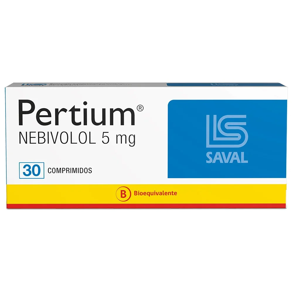 Pertium 5 mg 30 Comprimidos - Nebivolol