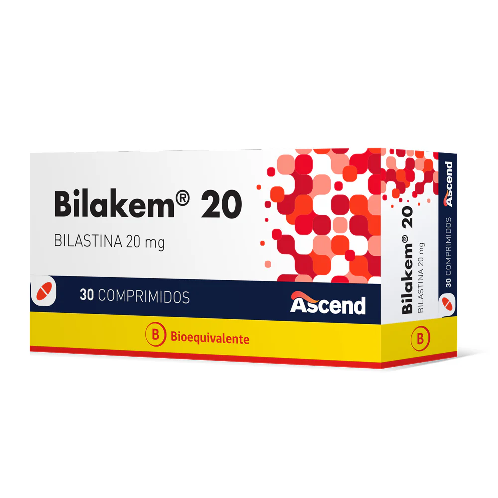 Bilakem 20 mg x 30 Comprimidos - Bilastina