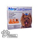 NexGard 2 - 4kg - 3 Comprimidos Masticables