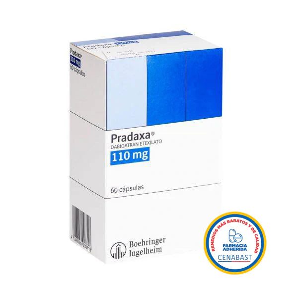Pradaxa 110 mg x 60 Cápsulas - Dabigatrán Etexilato