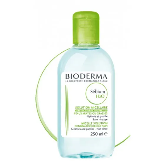 Bioderma Sébium H2O Agua Micelar Purificante 250 ml - Piel Mixta/Grasa