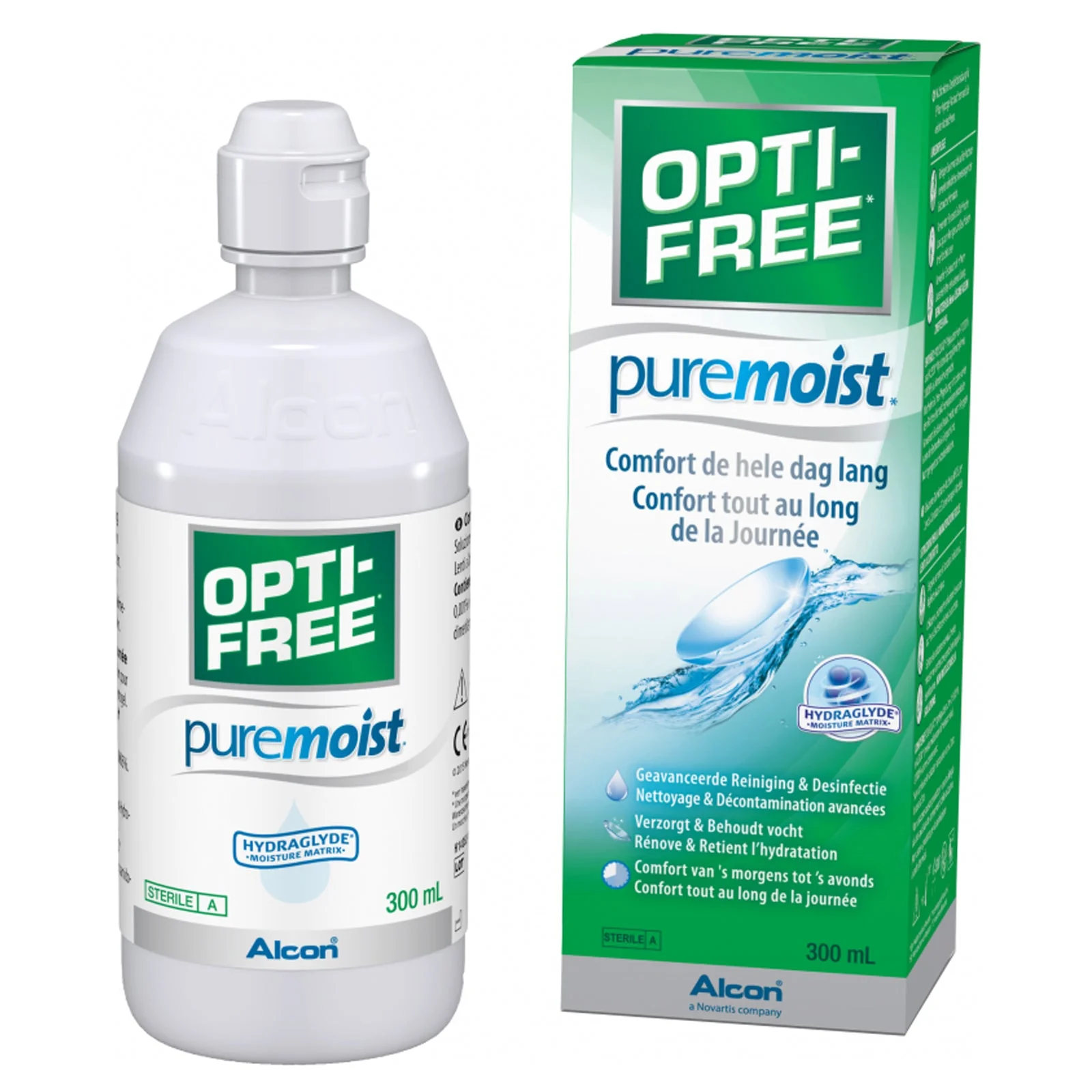 Opti-Free Puremoist 300 ml - Solución para Lentes de Contacto