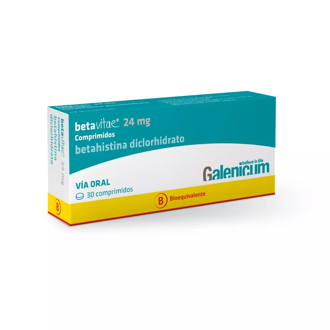 Betavitae 24 mg x 30 Comprimidos - Betahistina