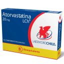 Atorvastatina 20mg - 30 Comprimidos Recubiertos