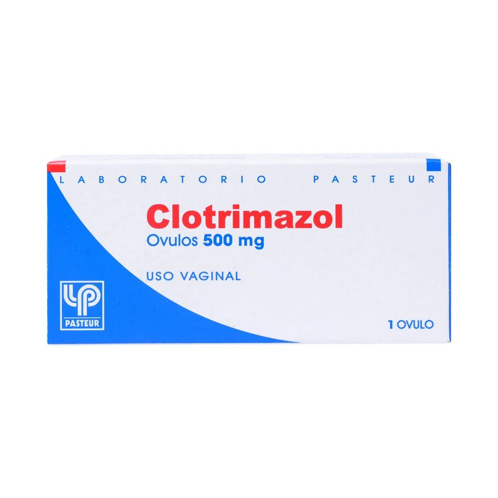 Clotrimazol 500 mg x 10 Óvulos Vaginales - Pasteur