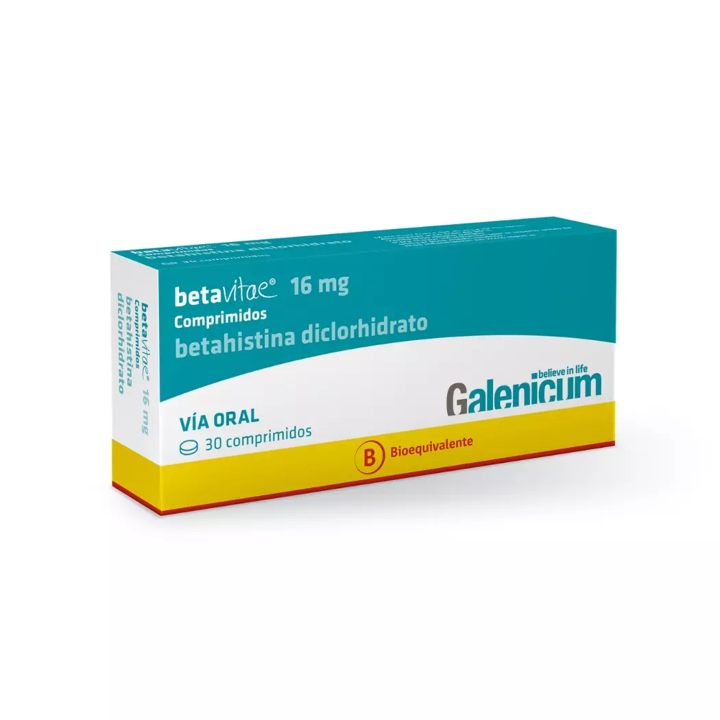 Betavitae 16 mg x 30 Comprimidos - Betahistina