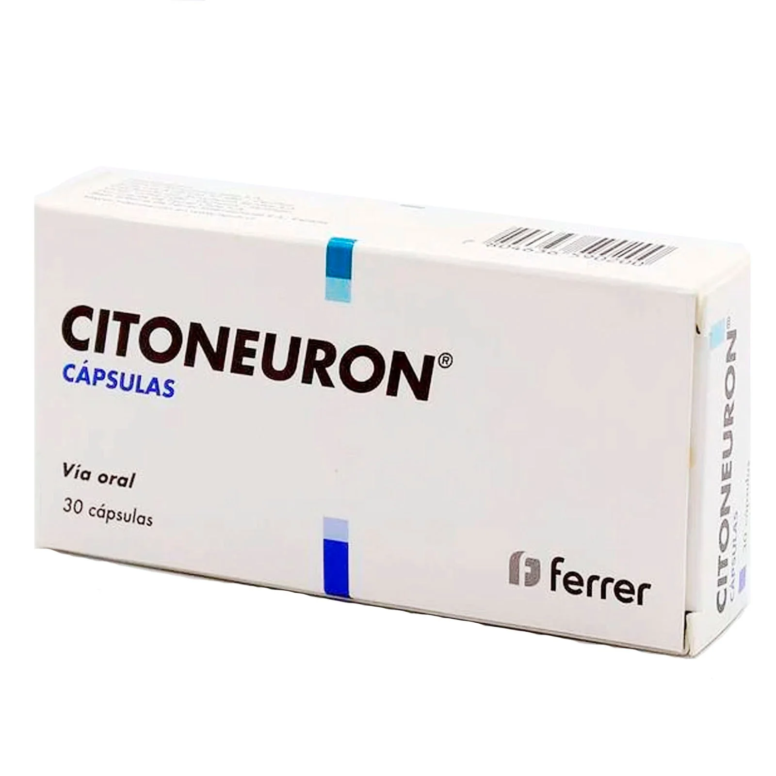 Citoneuron 30 Cápsulas - Citidín + Hidroxocobalamina + Uridín