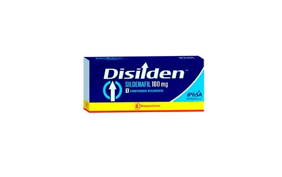 Disilden 100 mg x 1 Comprimido - Sildenafil
