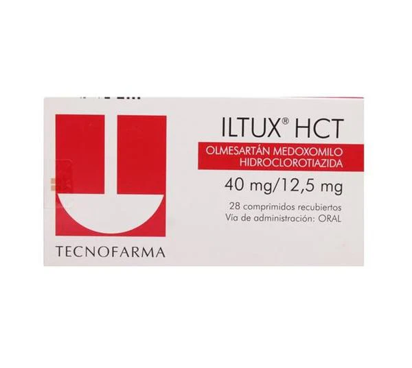 Iltux HCT 40 mg/12,5 mg x 28 Comprimidos - Olmesartán/Hidroclorotiazida