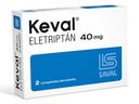 Keval Comprimidos Recubiertos 40mg - 2 unidades